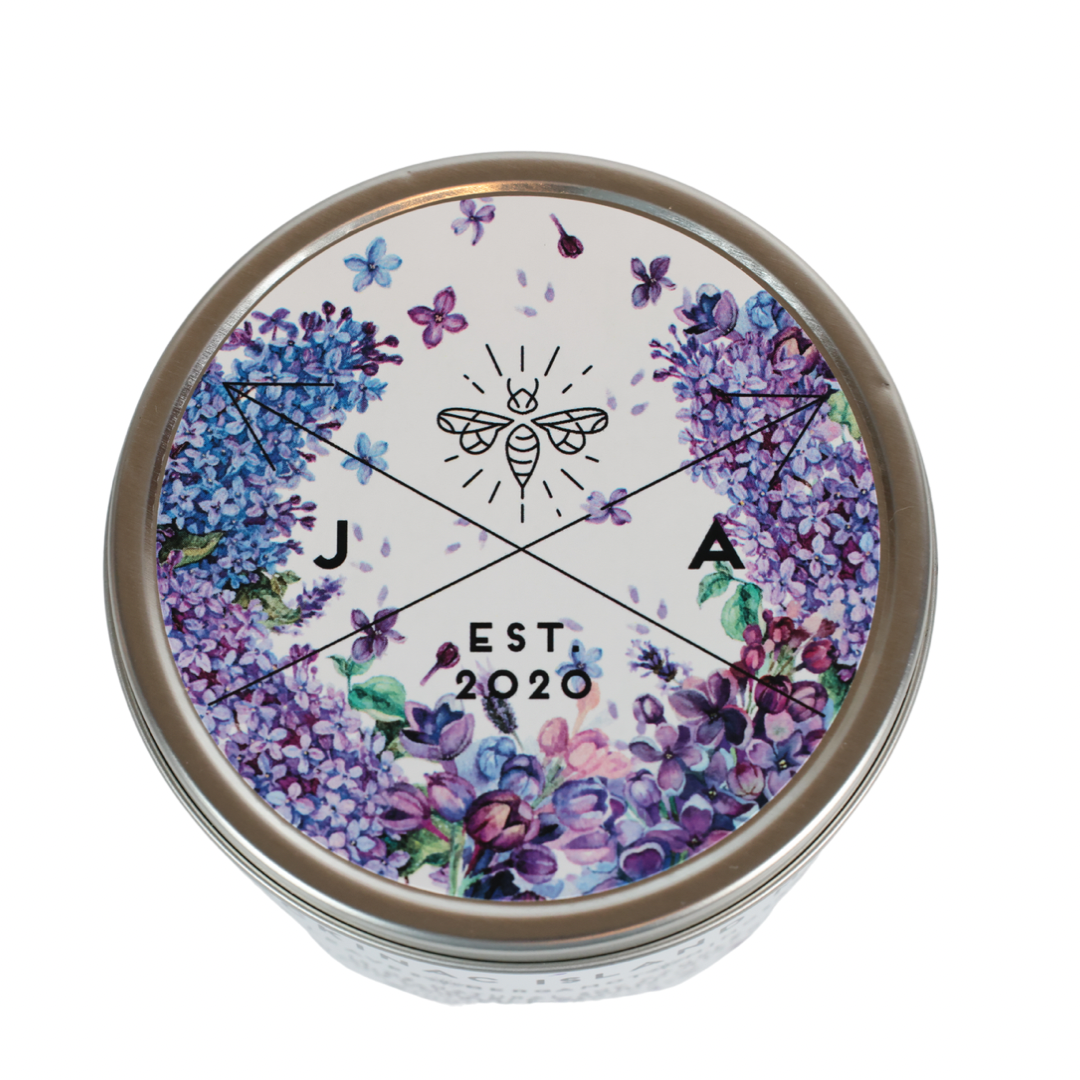 Mackinac Island Mist Wooden Wick 11 oz Tin Candle- Michigan