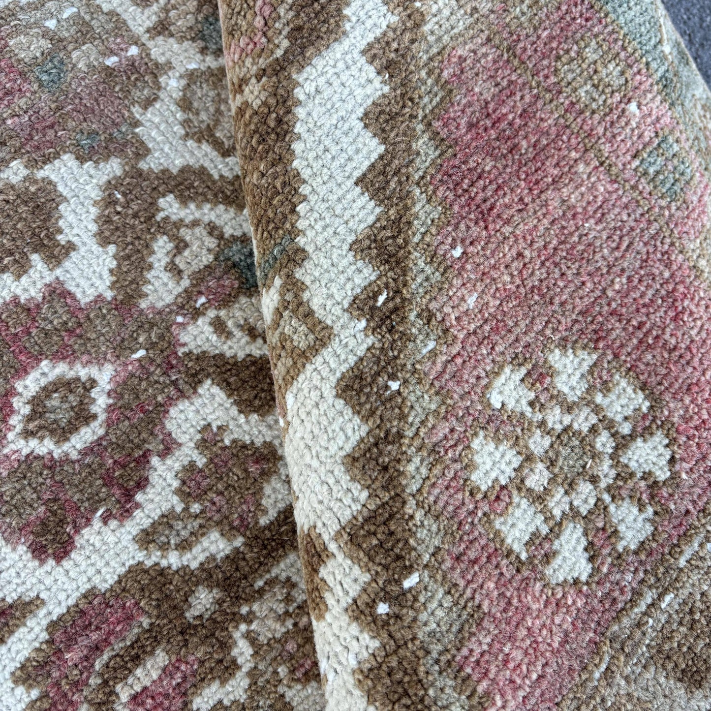 Turkish Vintage Bohemian Kilim Rug Handwoven Door Mat