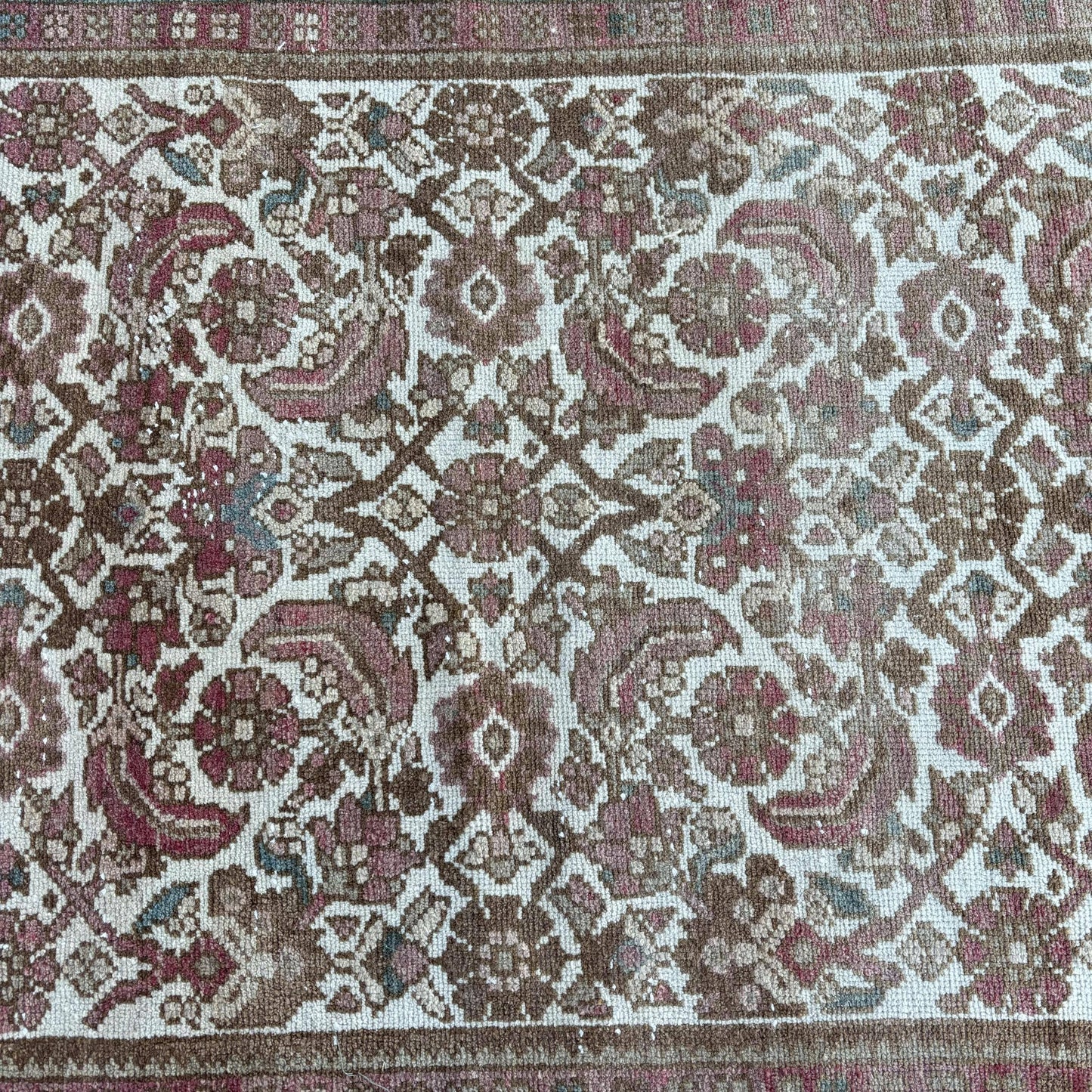 Turkish Vintage Bohemian Kilim Rug Handwoven Door Mat