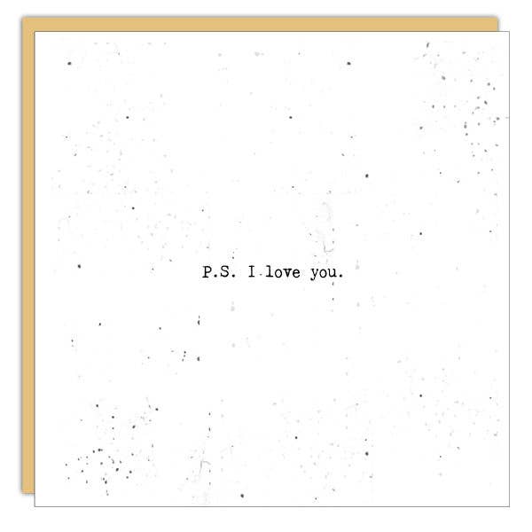 Stationery - Card - Little Gem - P.S. I Love You
