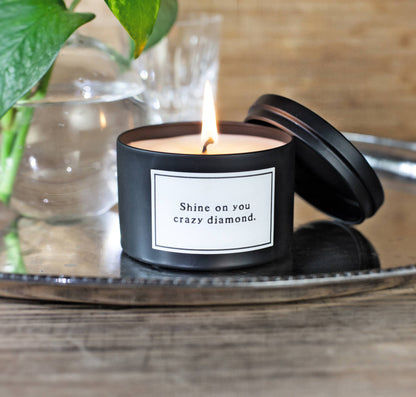 Candle - Quote - Shine On