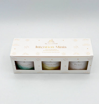Mini Intention Votives Scented Candle Gift Set ~ Gratitude