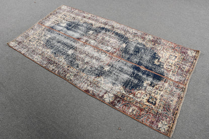 Vintage Turkish Rug, Geometric Pattern, Artistic, , SCR-632