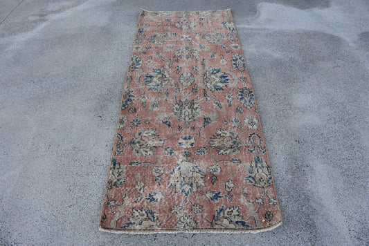 Accent Turkish Anatolian Vintage Wool Rugs with Tassels