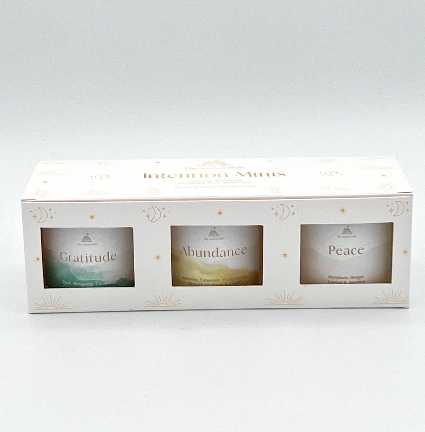 Mini Intention Votives Scented Candle Gift Set ~ Gratitude