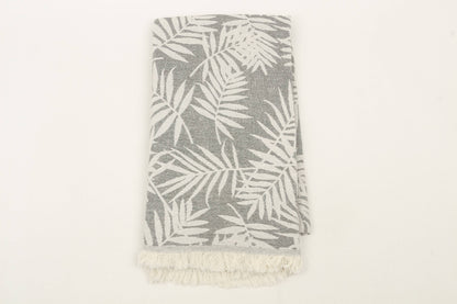 Tropical Patterned Turkish Cotton Towels for Daily Use