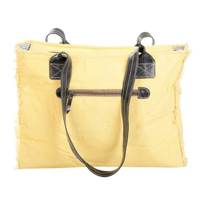 Cafe Paris Yellow Tote