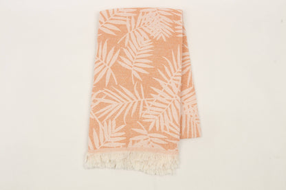 Tropical Patterned Turkish Cotton Towels for Daily Use