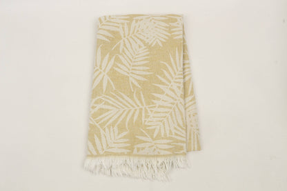 Tropical Patterned Turkish Cotton Towels for Daily Use