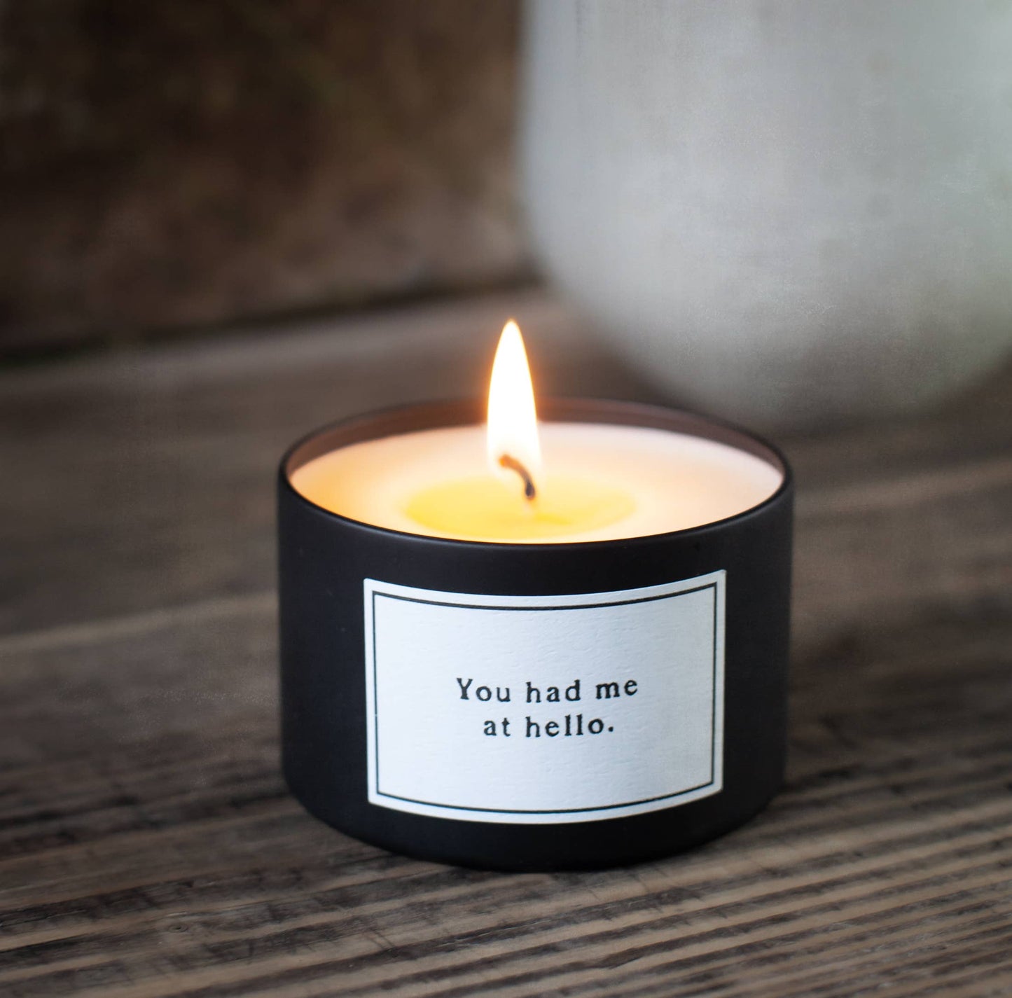 Candle - Quote - You Had Me At Hello