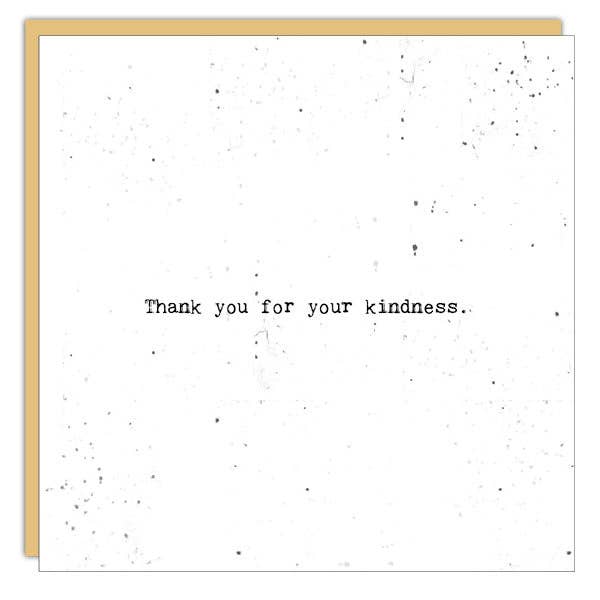 Stationery - Card - Little Gem - Thank You For Your Kindness