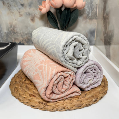 Tropical Patterned Turkish Cotton Towels for Daily Use