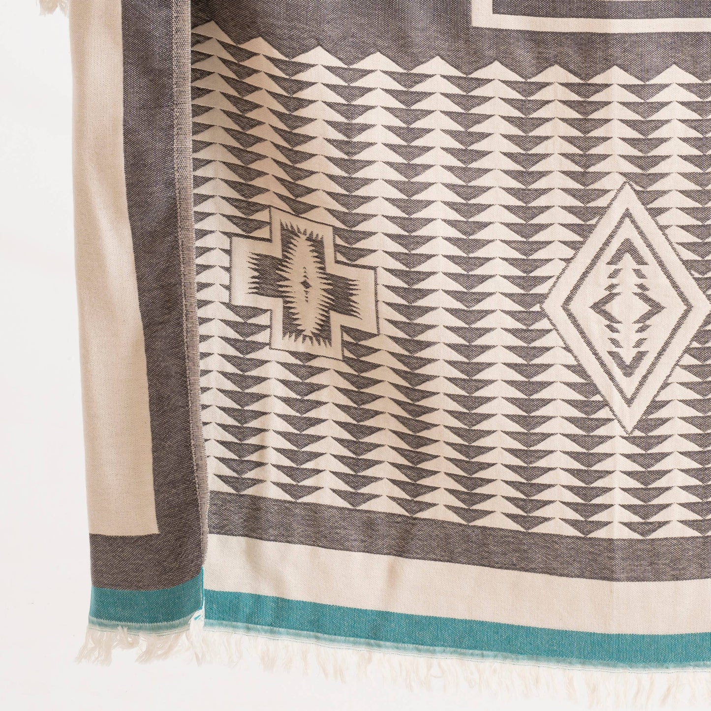 100% Cotton Throw Blanket Home Decor 51x67" Farmhouse Cover