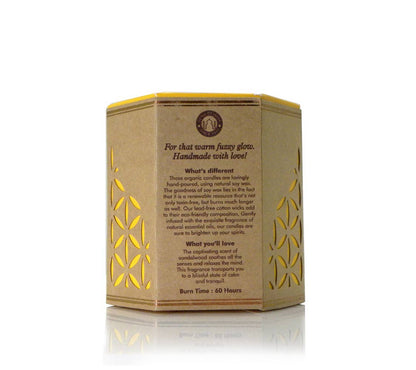 Organic Goodness Candle Sandalwood