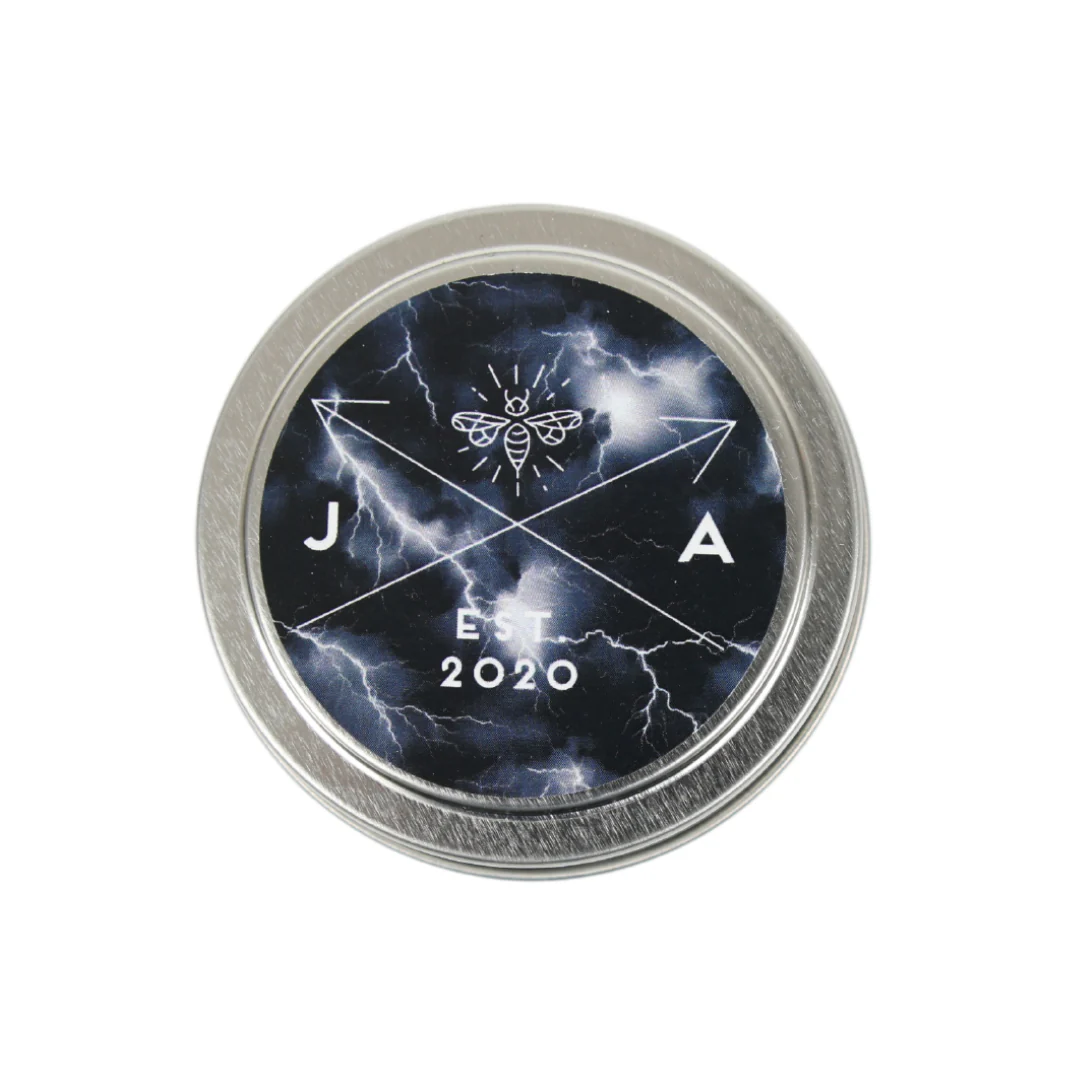 Lightning and Shadows 4oz Travel Candle