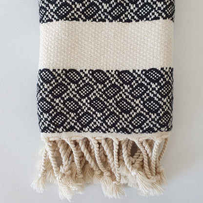 Adrian 100% Cotton Turkish Hand and Kitchen Towel