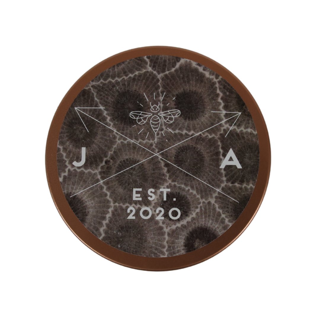 Petoskey Stones® 12 oz Wooden Wick Tumbler Candle- Michigan