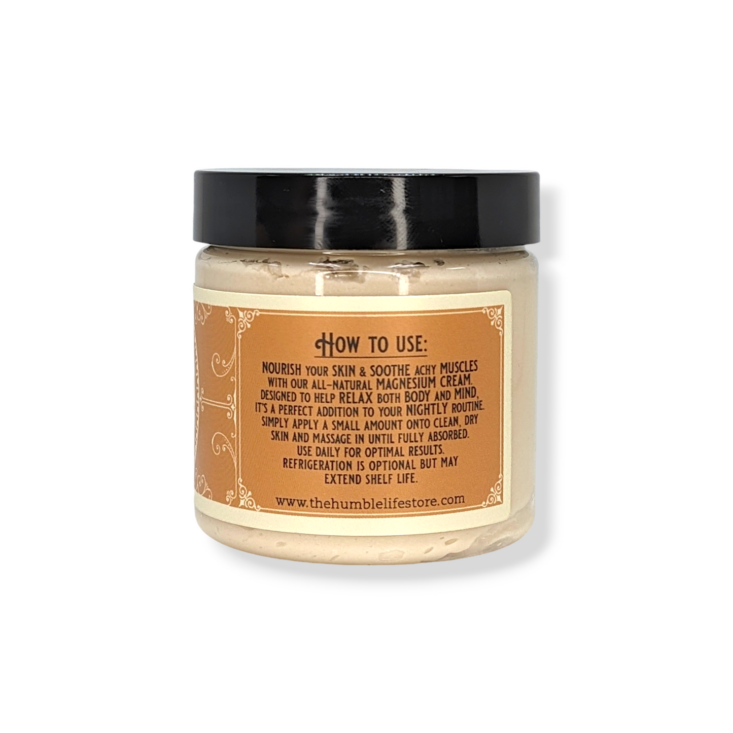 Magnesium Cream - Orange + Vanilla