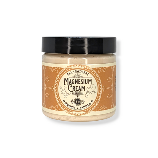 Magnesium Cream - Orange + Vanilla