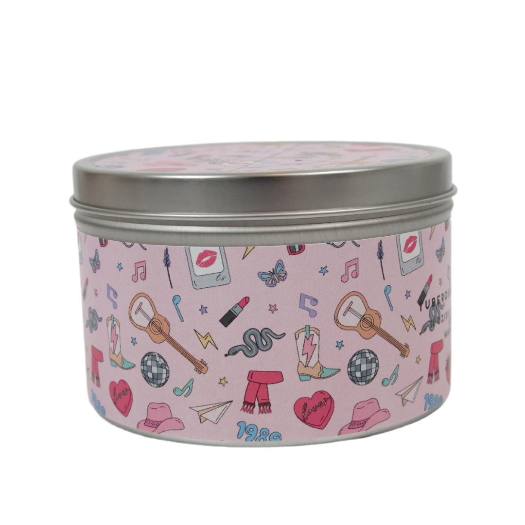 Eras Wooden Wick 11oz Tin Candle