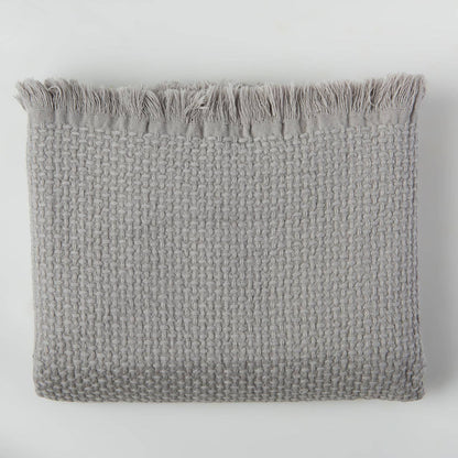 Arya | Stonewashed 100% Cotton Throw Blanket