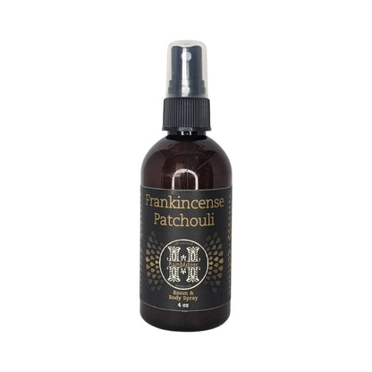 Frankincense Patchouli Room & Body Spray - 4 oz