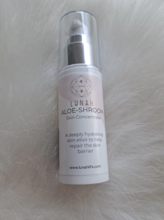Hydration + Anti-Aging: Aloe Schroom Hydrating Skin Concentrate