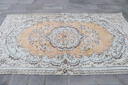 Turkish Vintage Oushak Large Rugs for Bedroom and Floor