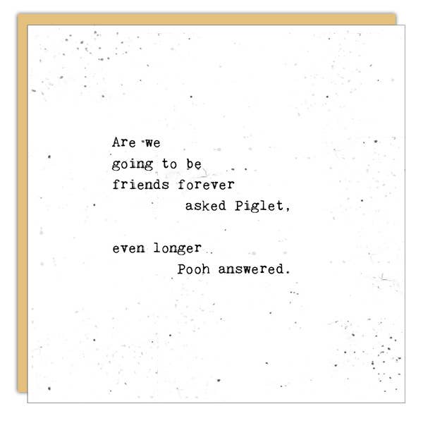 Stationery - Card - Art Card - A True Friend