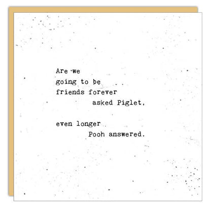 Stationery - Card - Art Card - A True Friend