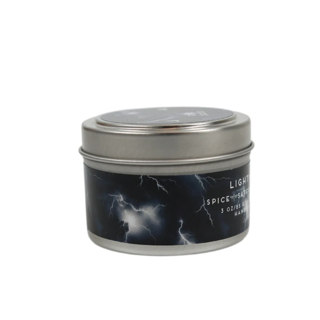 Lightning and Shadows 4oz Travel Candle