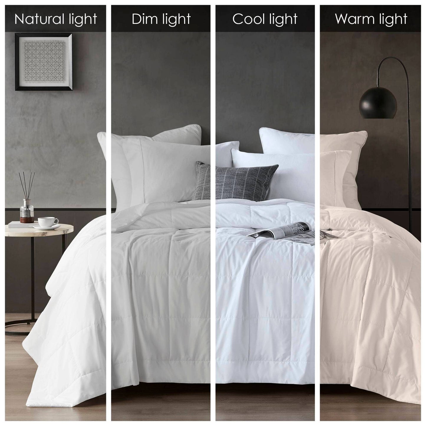 Down Alternative Comforter Blanket White