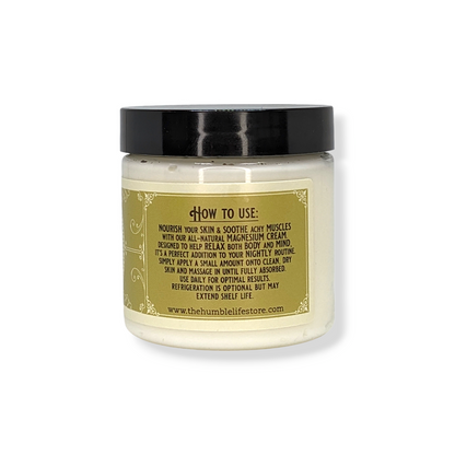 Magnesium Cream - Chamomile + Lemon