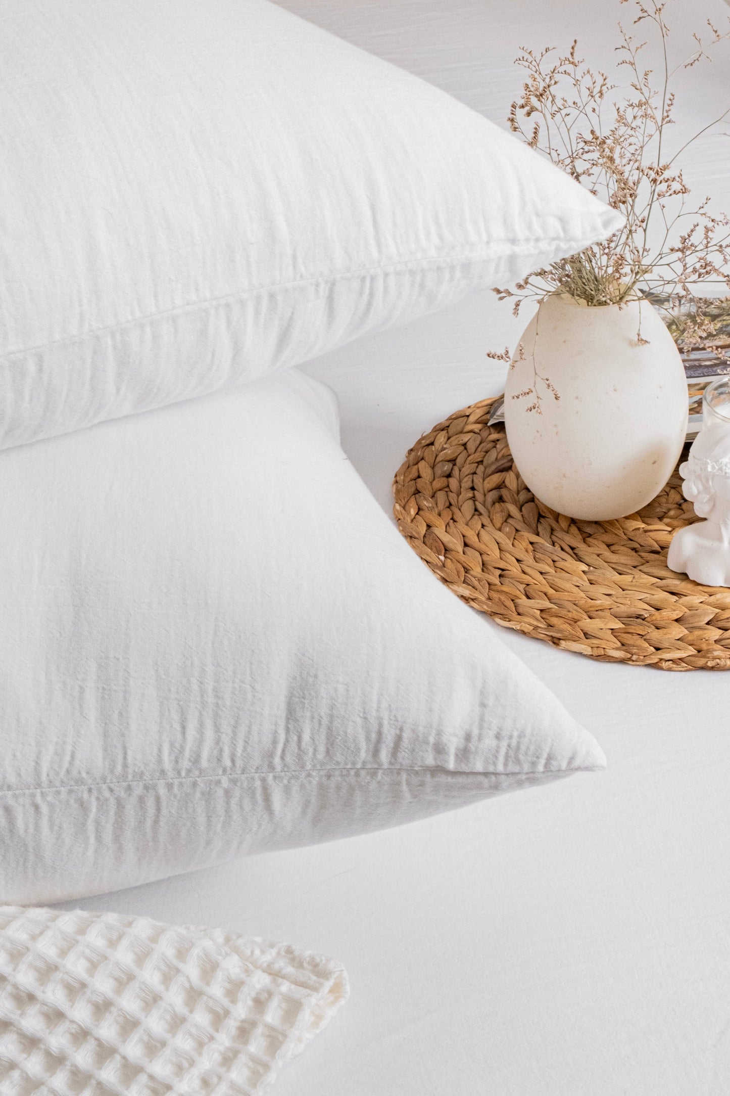 Organic Muslin Fitted Sheet GOTS Certified Bedding Set