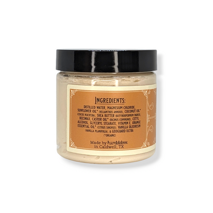 Magnesium Cream - Orange + Vanilla