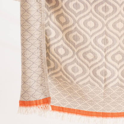 100% Cotton Throw Blanket Home Decor 51x67" Farmhouse Cover