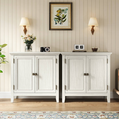 2-Door Buffet Cabinet with Storage, Bohemian Sideboard