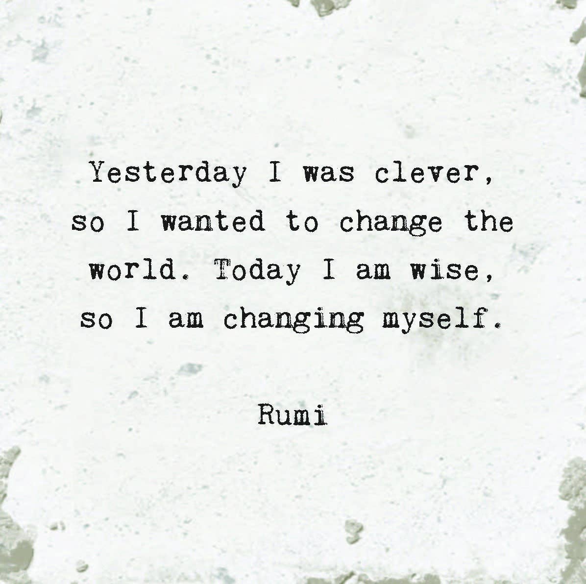 Marble Coasters - Little Gem - Yesterday I Was Clever