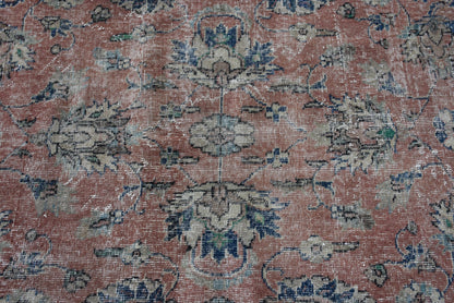 Accent Turkish Anatolian Vintage Wool Rugs with Tassels