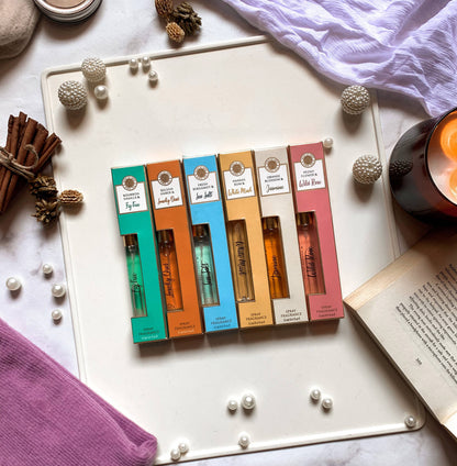 Spray Perfume Display - 6 scents 6 of each + 6 testers