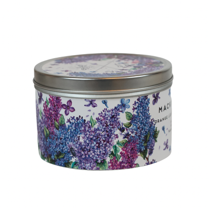 Mackinac Island Mist Wooden Wick 11 oz Tin Candle- Michigan