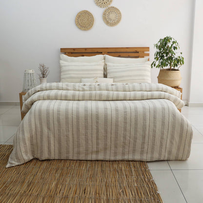 Gots Certified Muslin Duvet Cover Set With Pillowcases