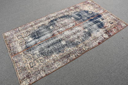 Vintage Turkish Rug, Geometric Pattern, Artistic, , SCR-632