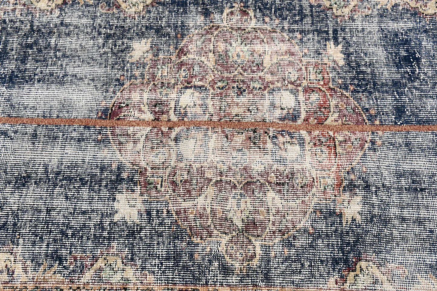 Vintage Turkish Rug, Geometric Pattern, Artistic, , SCR-632