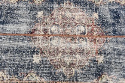 Vintage Turkish Rug, Geometric Pattern, Artistic, , SCR-632