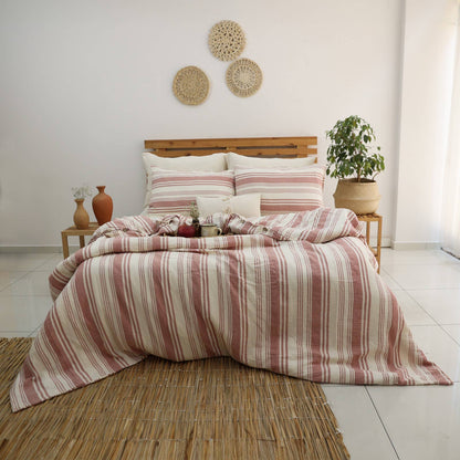 Gots Certified Muslin Duvet Cover Set With Pillowcases