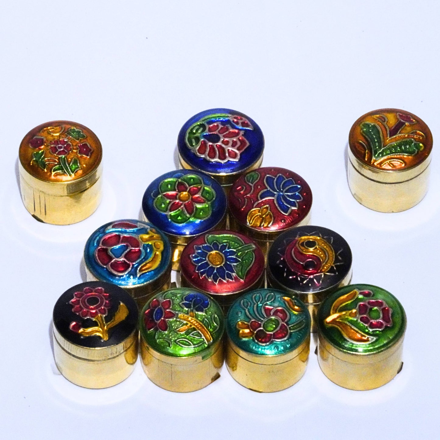 Brass Jar Solid Perfume - Sandal