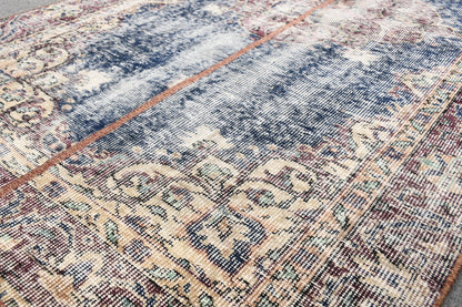 Vintage Turkish Rug, Geometric Pattern, Artistic, , SCR-632