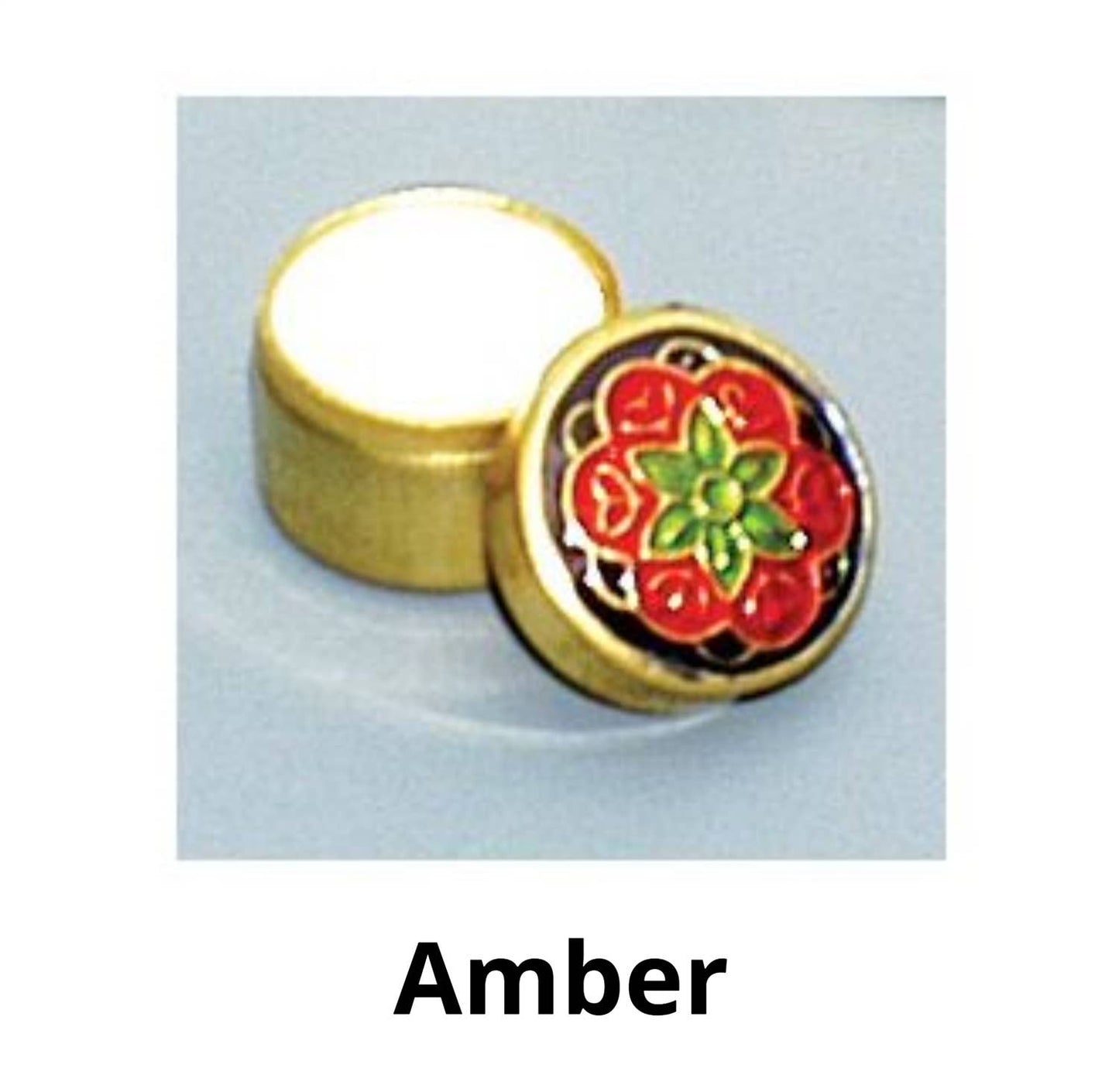 Brass Jar Solid Perfume - Amber
